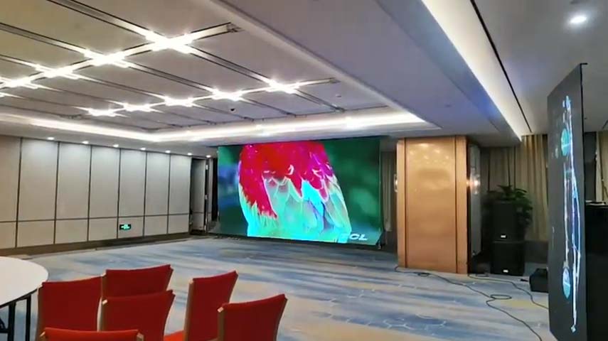 Cui Lin Hotel Feestzaal LED Screen Case Video
