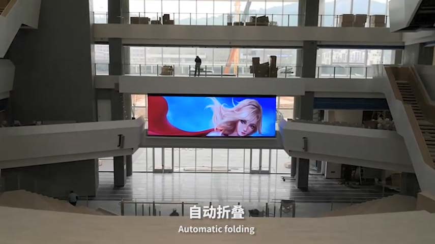 LED Screen Case Video van Buitenlandse Taal School in Wenzhou, Zhejiang